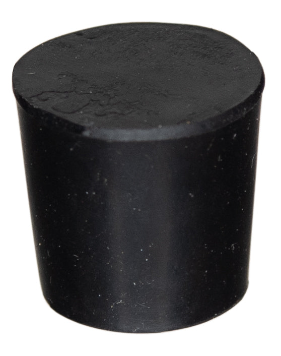 Rubber Stoppers, Size 5, Solid.  Case of 10-Pound.
