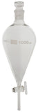 Separatory Funnel with Glass Stopcock, 1000ml, Case of 12 by Go Science Crazy