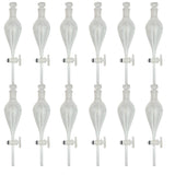 Separatory Funnel with Glass Stopcock, 125ml, Case of 12 by Go Science Crazy