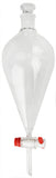 Separatory Funnel with PTFE Stopcock, 1000ml Capacity, Case of 12 by Go Science Crazy