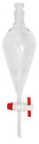 Separatory Funnel with PTFE Stopcock, 250ml Capacity, Case of 12 by Go Science Crazy