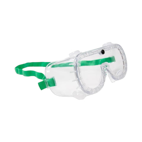 Safety Goggles, Adult with Indirect Vent, Anti Fog, Clear Frame  ANSI Z87