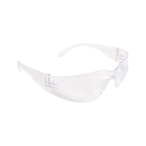Safety Glasses. High Impact Resistance, UV 385 protection,  Anti-Scratch Coated Lens, Frame & Lens Polycarbonate, Clear Color ANSI Z87.1 approval CE EN166.