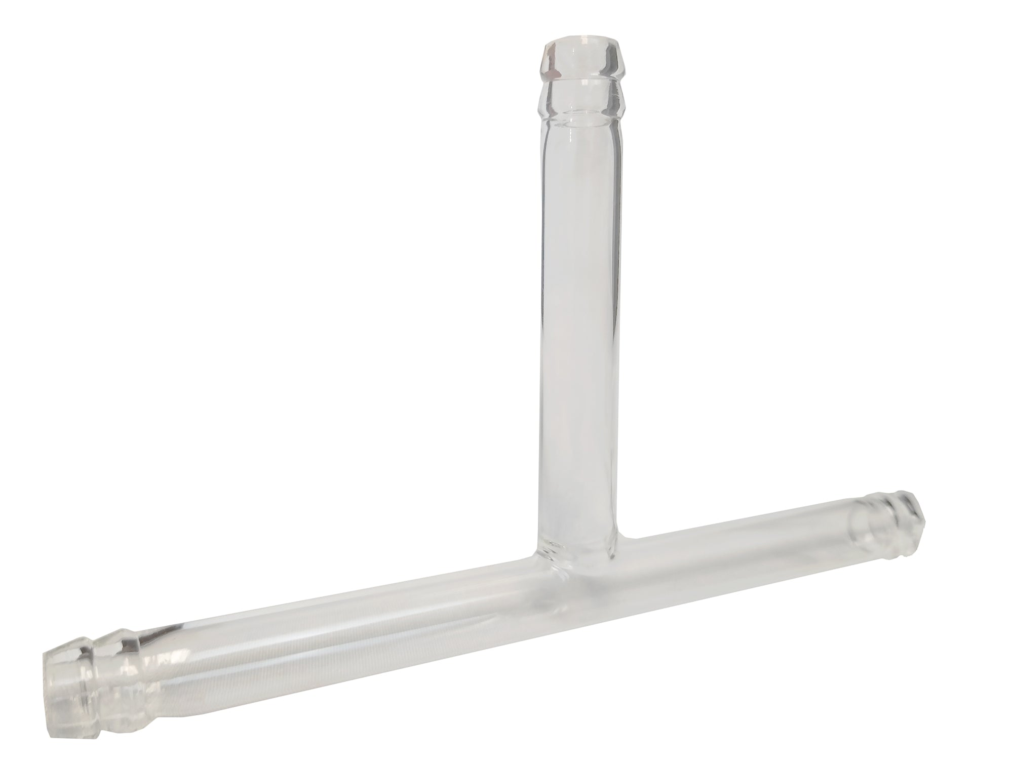 Glass Connecting Tube, T-Shaped, 12mm OD