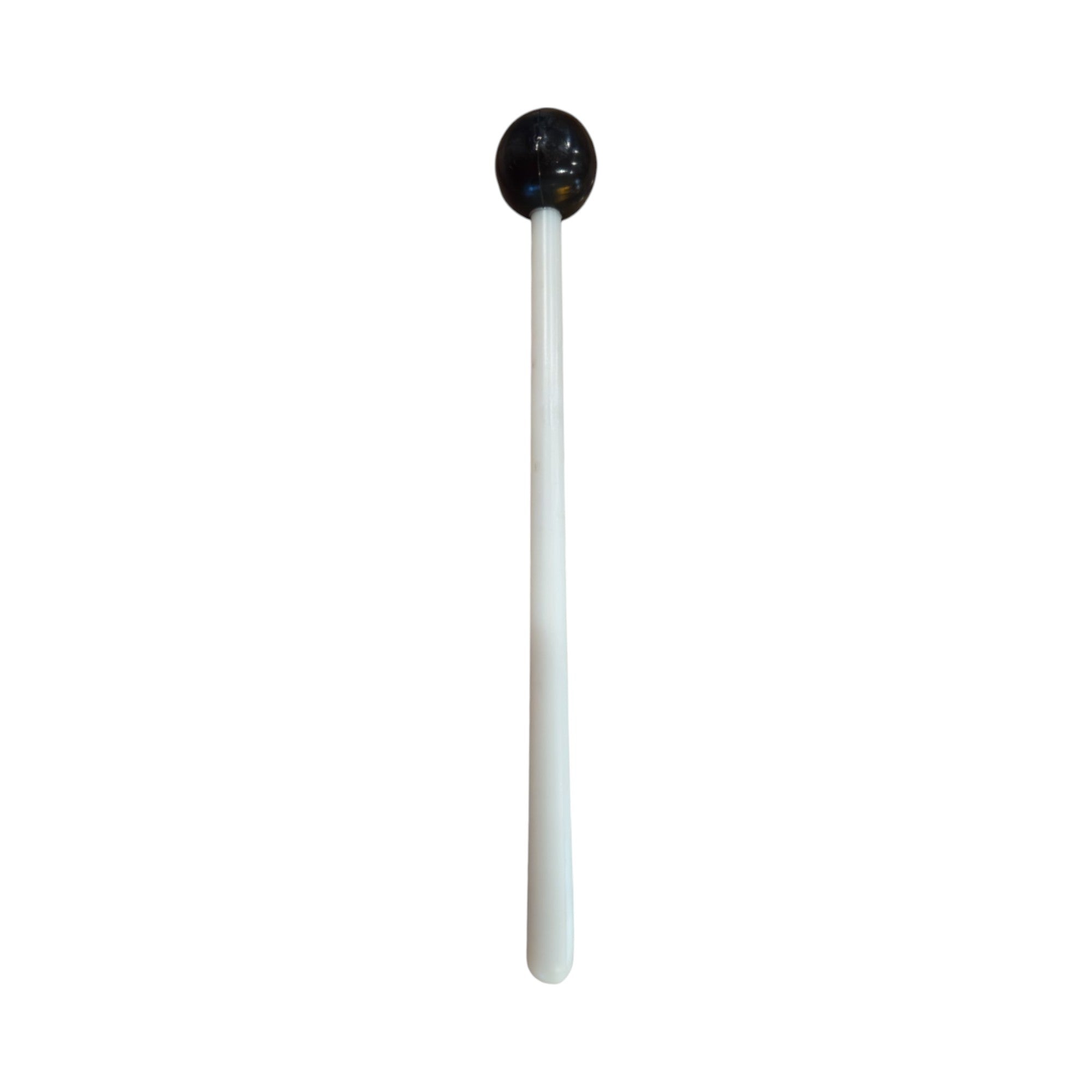 Tuning Fork Mallet 1 inch rubber ball top and 6 inch long handle..