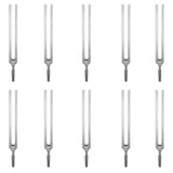 Tuning Fork, D-288Hz. Sold as a pack of 10 Tuning Forks. Made from High Quality Aluminum. Used by students in physical science classrooms and homeschools.