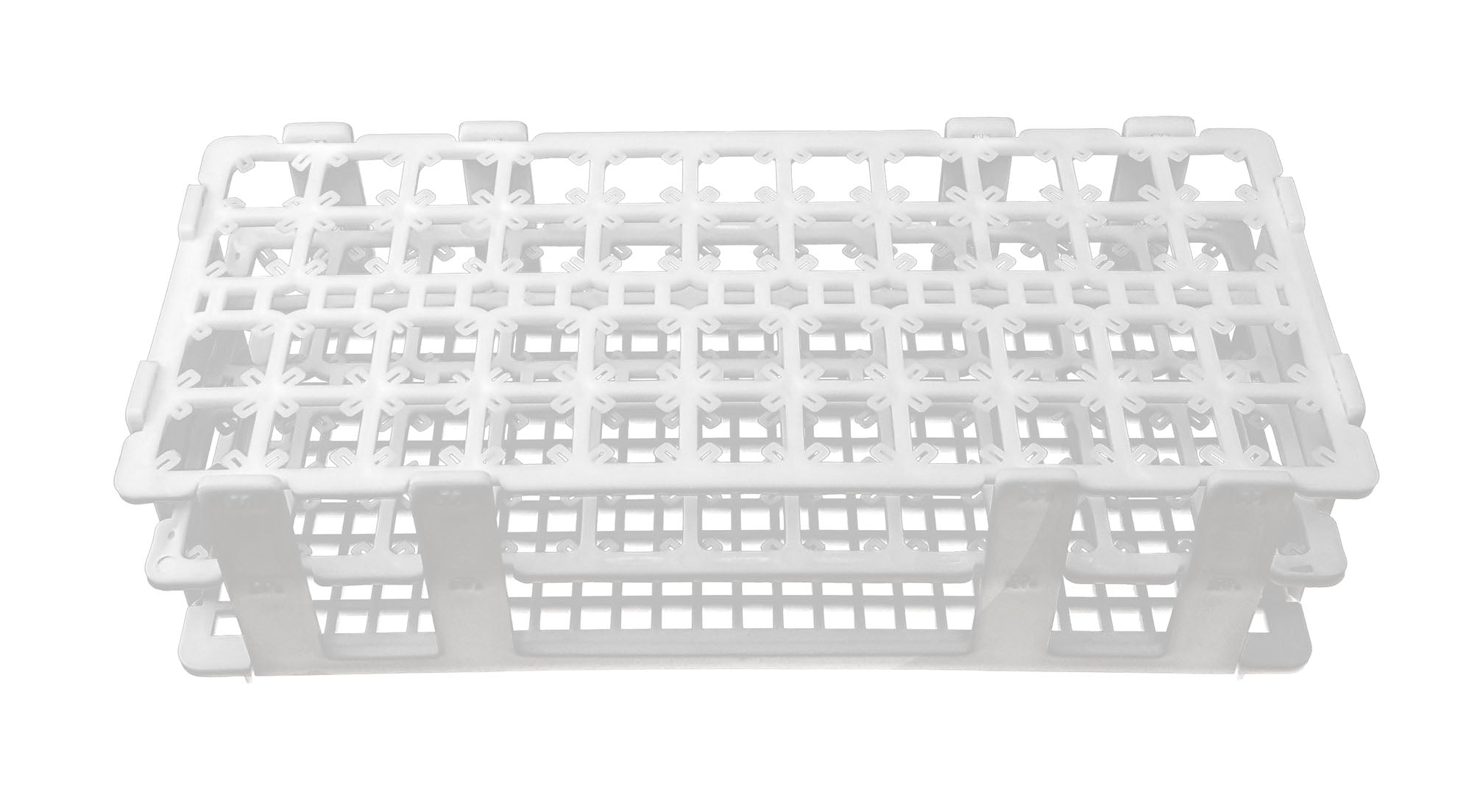 Test Tube Rack, 44-Hole Rack for up to 17mm Tubes, Pack of 10 by Go Science Crazy
