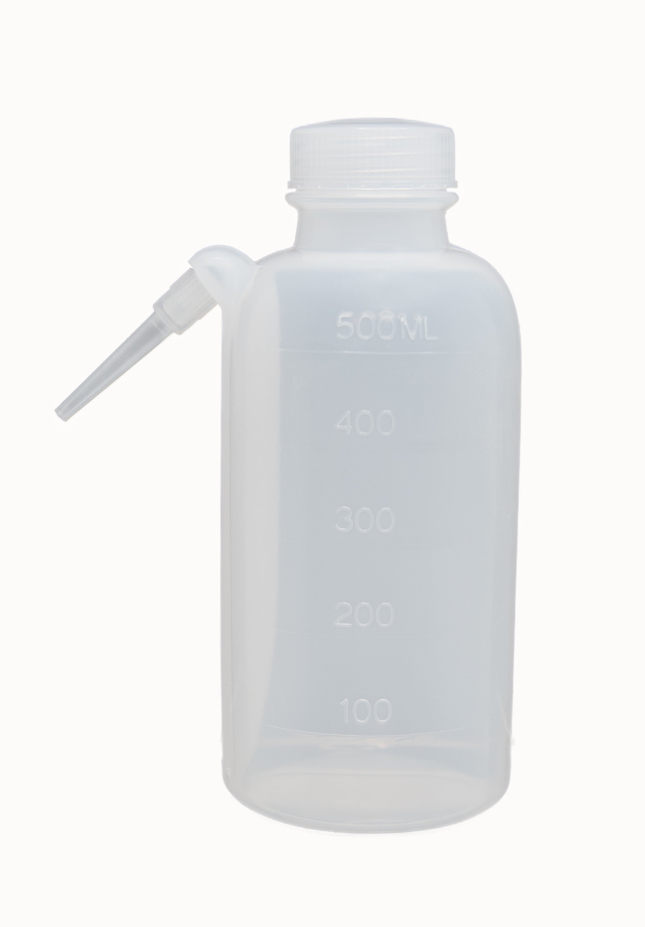 Wash Bottle, Graduated, Polyethylene, 500ml capacity.  Case of 250.