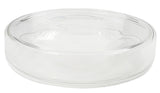 Petri Dish, Flint Glass, 100mm diameter x 15mm height. Pack of 10.