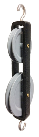 GSC International 16082 Double Tandem Pulley, Aluminum