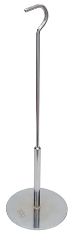 GSC International 2500-4 Weight Hanger, 50 Grams, Nickel-Plated Steel