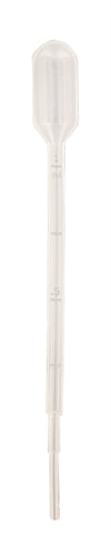 GSC International 25013 Disposable Transfer Pipettes, 3ml Capacity, Graduated 1ml by 1/4ml, Pack of 500