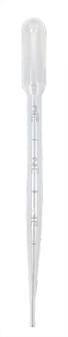 Disposable Transfer Pipettes, 7ml Capacity, Graduated 3ml by 1/2ml, Pack of 100 by Go Science Crazy