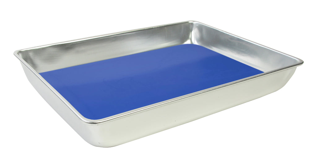 GSC International #355 Dissecting Pan Aluminum With Plastisol Pad 13x9x2