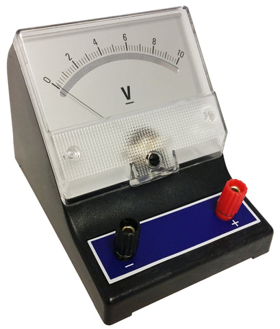 Voltmeter Analog , 0V to 10V; DC