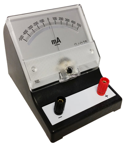 Analog Galvanometer, -500mA to 500mA; DC by Go Science Crazy