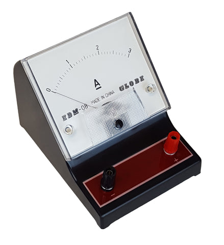 Analog Ammeter, 0A to 3A; DC; Case of 40 by Go Science Crazy