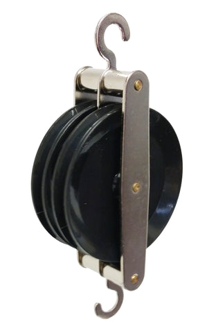 GSC International 4-16062-15 Double Parallel Pulley, Plastic, Pack of 15