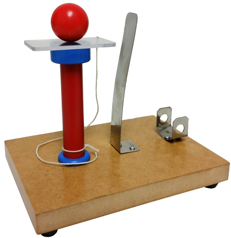Ball and Card Inertia Demonstration. Case of 10.