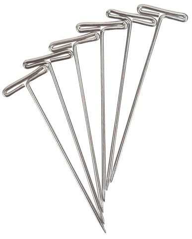 Dissecting Pins, Nickel-Plated Steel, T-Shaped, 2 in., 1/2 Pound Box, Case of 10 Boxes by Go Science Crazy