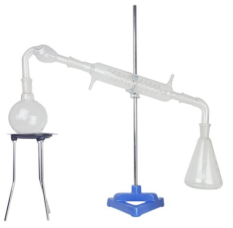 GSC International 4005-SET Distillation Apparatus Student Set with Ground Glass Joints