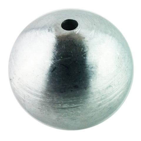 GSC International 42006-10 Aluminum Physics Balls, 25mm (1 in.), Drilled, Pack of 10