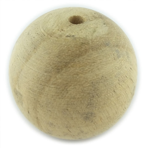 Ball Wood 25mm diameter with 3mm hole for Physical Science Education