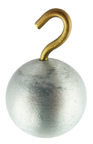 GSC International 42027 Aluminum Physics Ball, 25mm (1 in.), With Hook