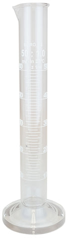 GSC International CDS50-CS Double-Scale Cylinder, 50ml, Case of 160