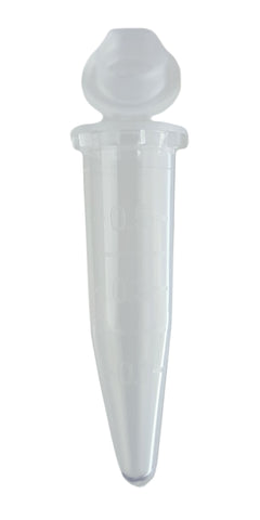 GSC International CENTB05-PP-CS Centrifuge Tubes 0.5ml capacity. Graduated with Conical Bottom. Case of 10,000.