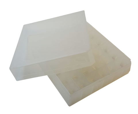 GSC International CRYTB-5-BX-CS Cryogenic Vial Box, for 36 each size 5ml vials.  Case of 100 boxes.