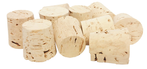 GSC International CS-20-100 Cork Stoppers, Size 28.  Agglomerated. Pack of 100.