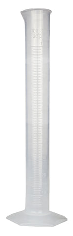 Polypropylene Graduated Cylinder with Hex Base, 100ml Capacity by Go Science Crazy