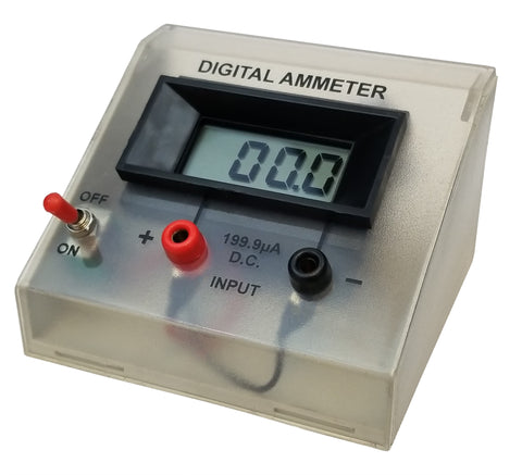 Ammeter Digital 0uA to 199.9uA