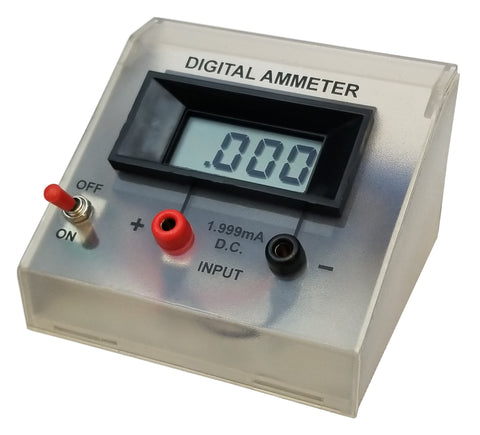 Ammeter Digital 0mA to 1.999mA
