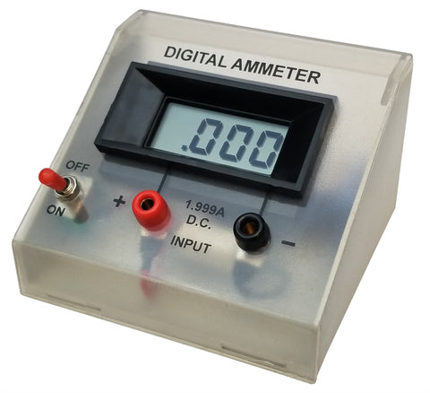 Ammeter Digital 0A to 1.999A