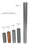 Density Rod or Equal Mass Set. Includes 5 metals each weighing 30 grams.