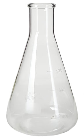 Erlenmeyer Flask, Standard Neck, 1000ml by Go Science Crazy