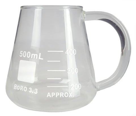 GSC International EFMG500-CS Erlenmeyer Flask Coffee Mug, Case of 40