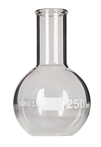 Flat-Bottom Flask, Standard Neck, 250ml, Pack of 12 by Go Science Crazy