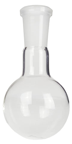 Round-Bottom Boiling Flask, 24/40 Ground Glass Joint, 125ml by Go Science Crazy