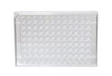 GSC International MP-96-CS Microplate with 96 Wells and Lid, Clear Polystyrene. Case of 200.
