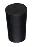Rubber Stoppers, Size 0, Solid. Pack 1-Pound.