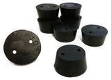 GSC International RS-10-2 Rubber Stoppers, Size 10, 2-Hole. Pack of 1-Pound.
