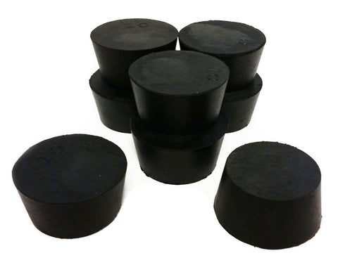 GSC International RS-10 Rubber Stoppers, Size 10, Solid, 1-Pound Pack