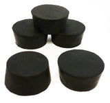 Rubber Stoppers, Size 11, Solid. Pack 1-Pound.