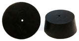 Rubber Stoppers, Size 12, 1-Hole. Case of 10-Pounds.