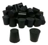 Rubber Stoppers, Size 3, Solid. Case 10-Pound.