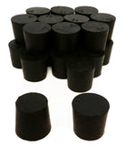 Rubber Stoppers, Size 5.5, Solid. Case of 10 pounds.