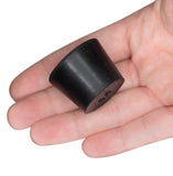 Rubber Stoppers, Size 6.5, Solid. Pack 1-Pound.